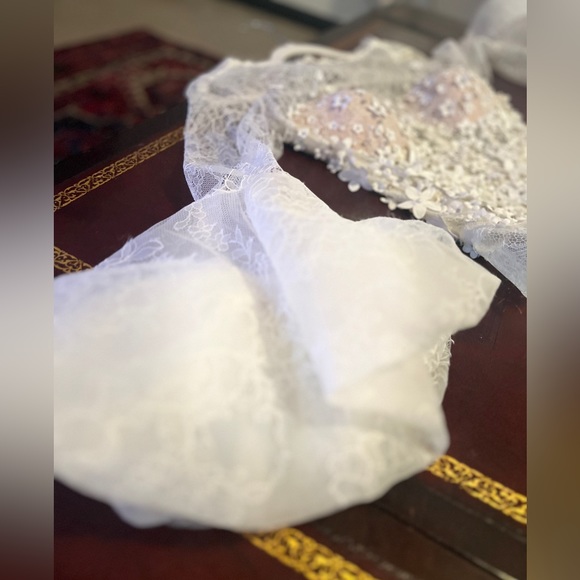 Gemy Maalouf brand new bridal top intricate detail work and gemstone - Picture 12 of 16